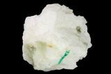 Beryl (Var Emerald) in Calcite - Khaltoru Mine, Pakistan #138924-1